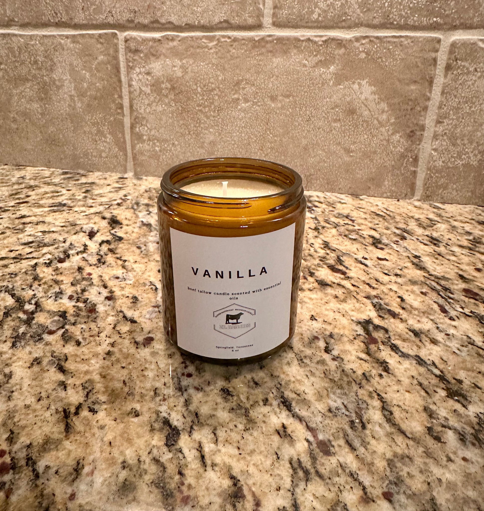 Beef Tallow Candle